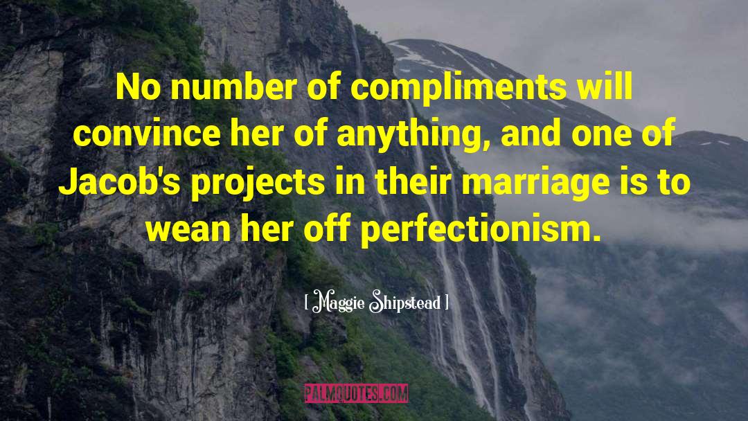 Maggie Shipstead Quotes: No number of compliments will