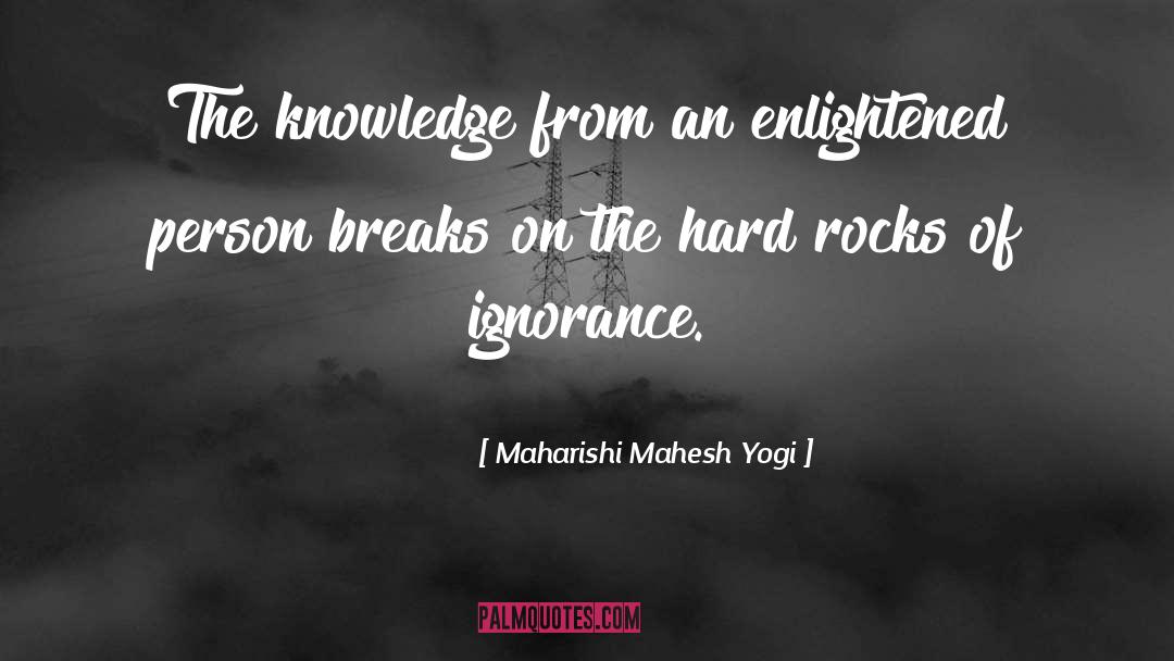 Maharishi Mahesh Yogi Quotes: The knowledge from an enlightened