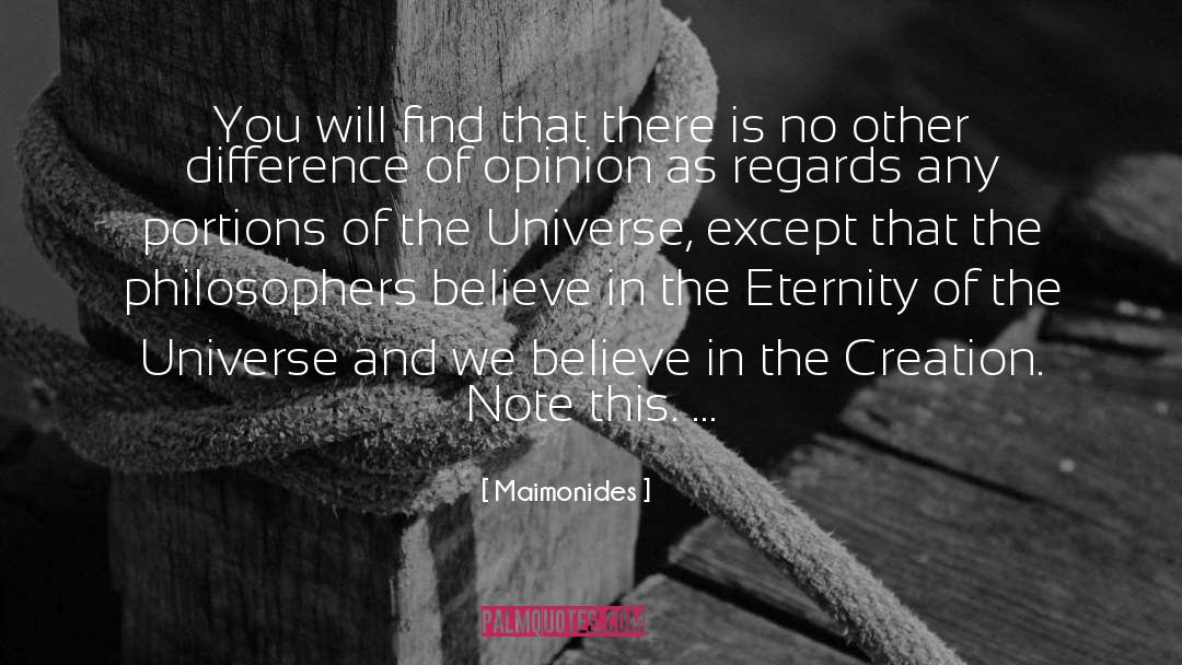Maimonides Quotes: You will find that there
