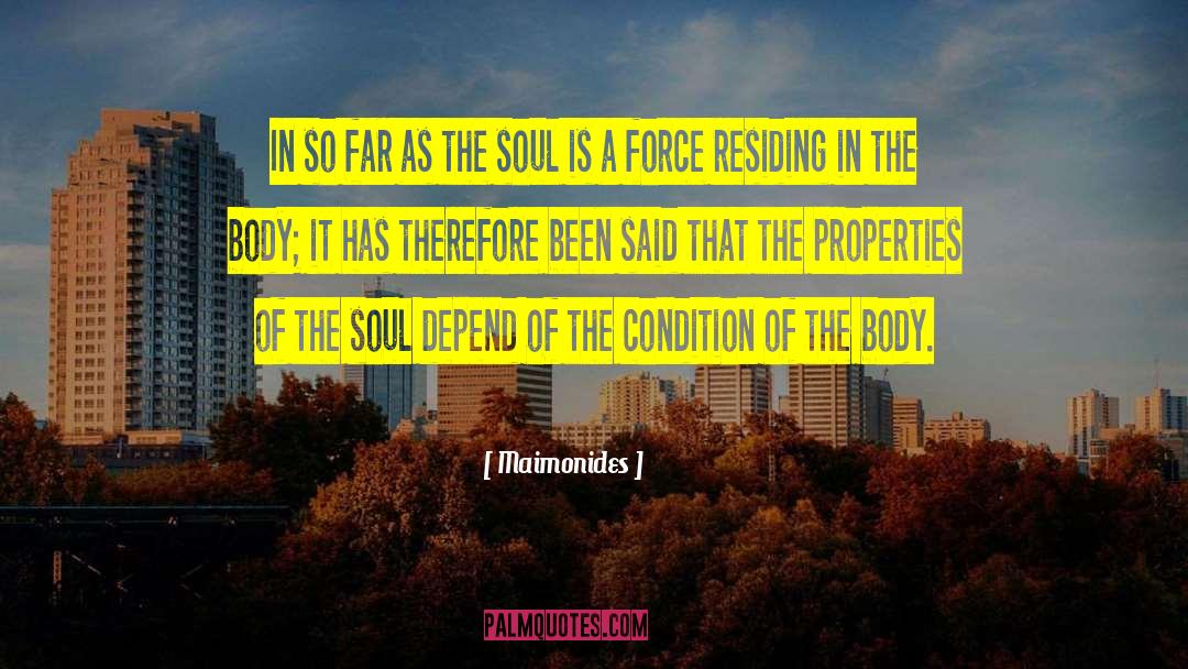 Maimonides Quotes: In so far as the