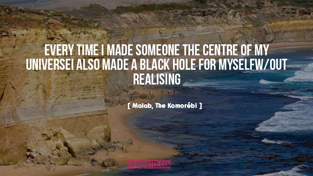 Malab, The Komorébi Quotes: every time i made someone