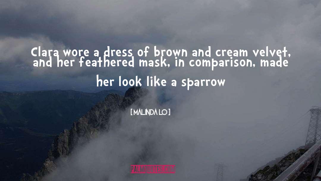 Malinda Lo Quotes: Clara wore a dress of