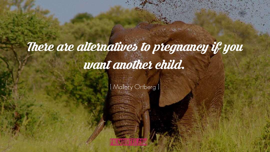 Mallory Ortberg Quotes: There are alternatives to pregnancy