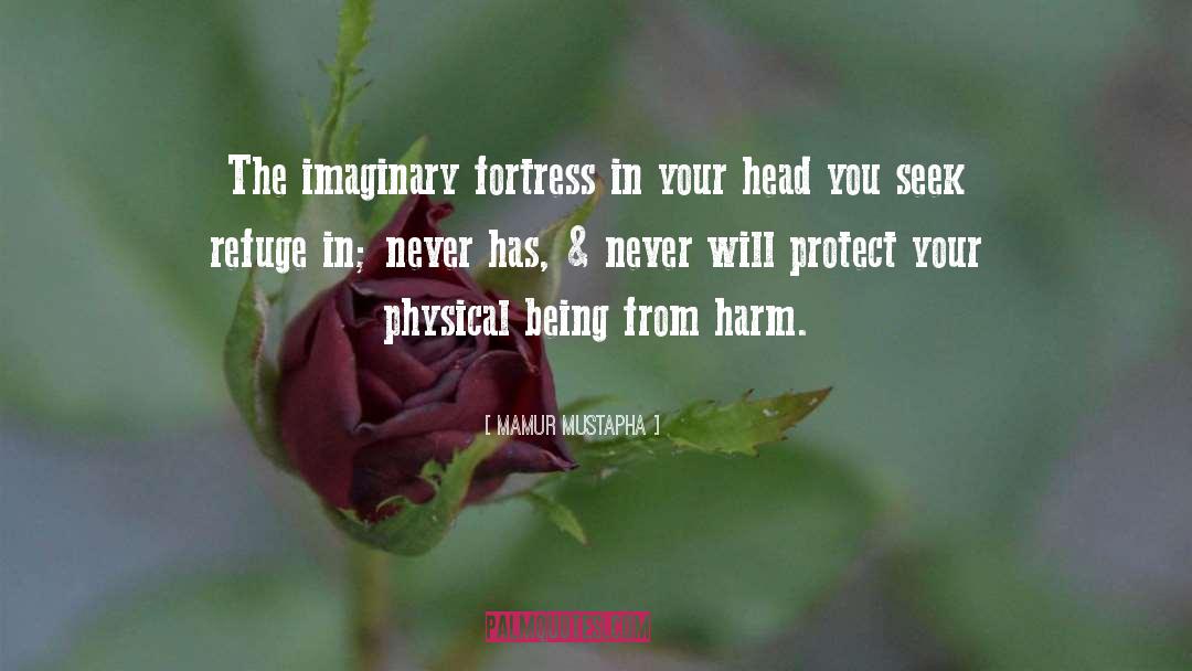 Mamur Mustapha Quotes: The imaginary fortress in your