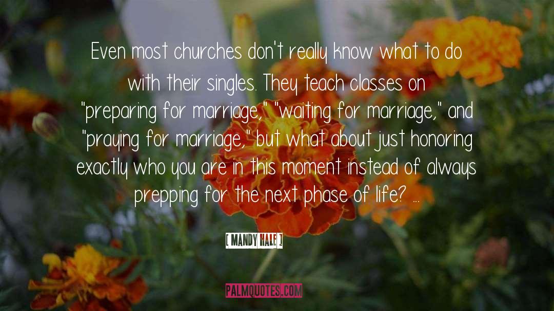 Mandy Hale Quotes: Even most churches don't really