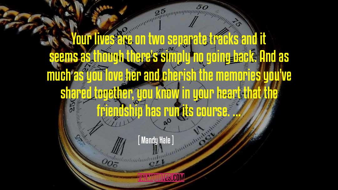 Mandy Hale Quotes: Your lives are on two