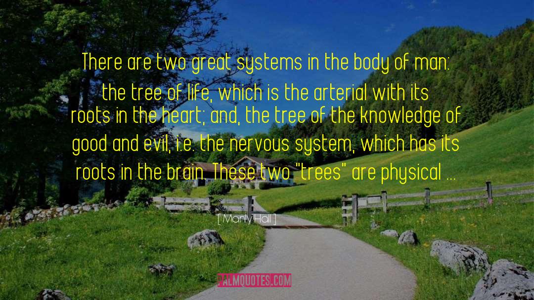 Manly Hall Quotes: There are two great systems