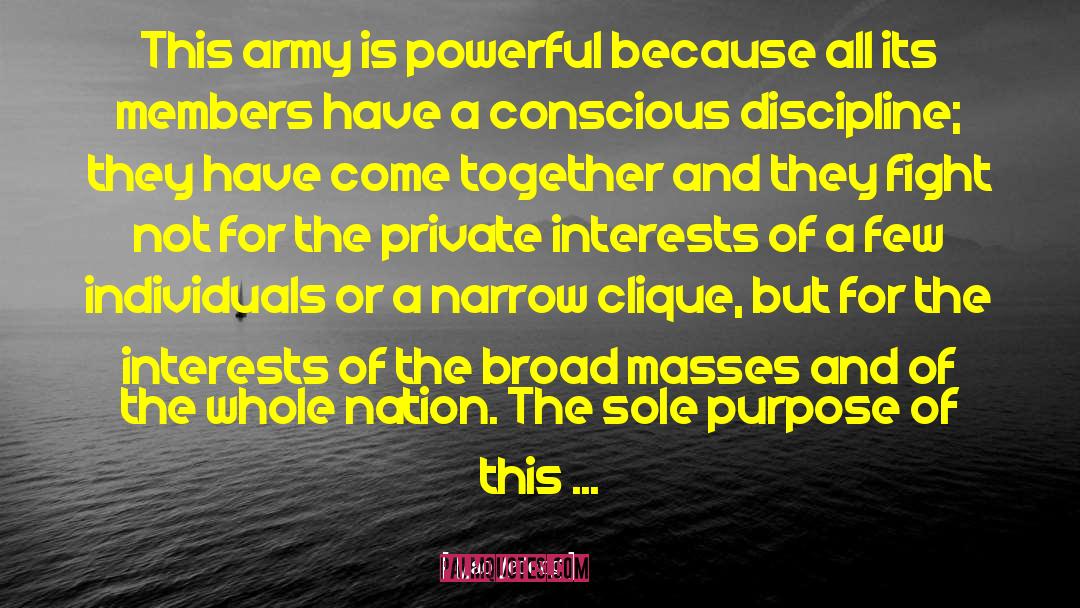 Mao Zedong Quotes: This army is powerful because