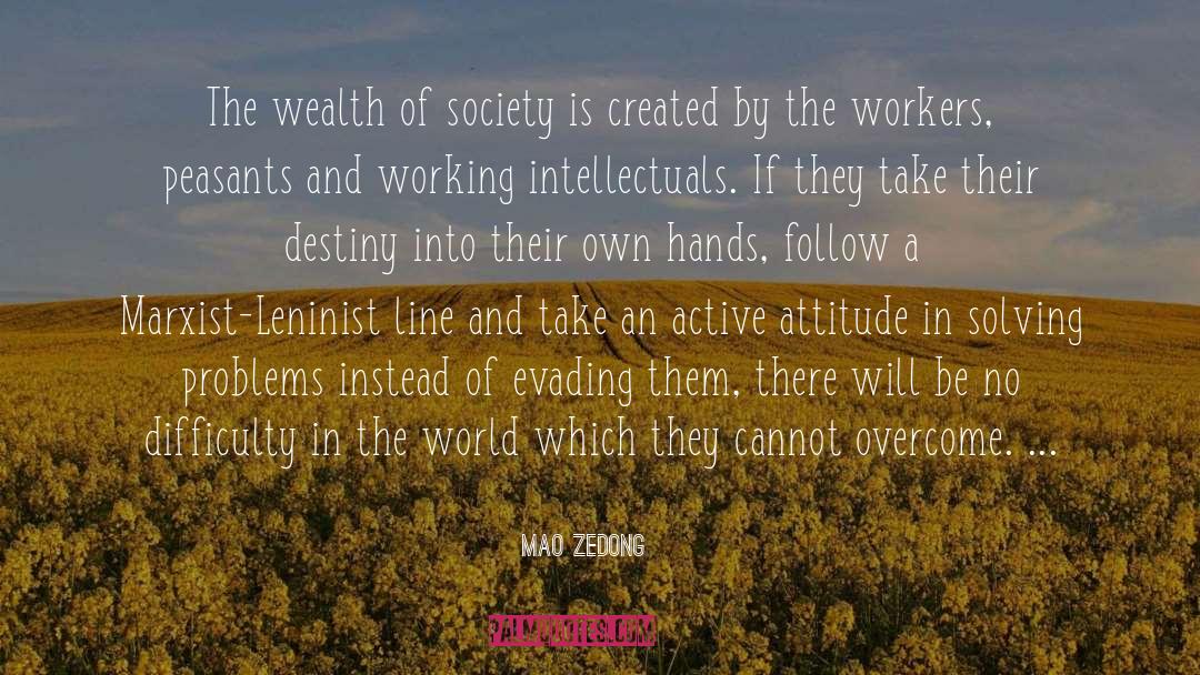 Mao Zedong Quotes: The wealth of society is