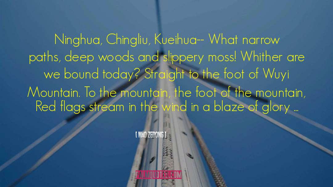 Mao Zedong Quotes: Ninghua, Chingliu, Kueihua-- <br />What