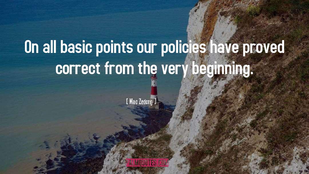 Mao Zedong Quotes: On all basic points our