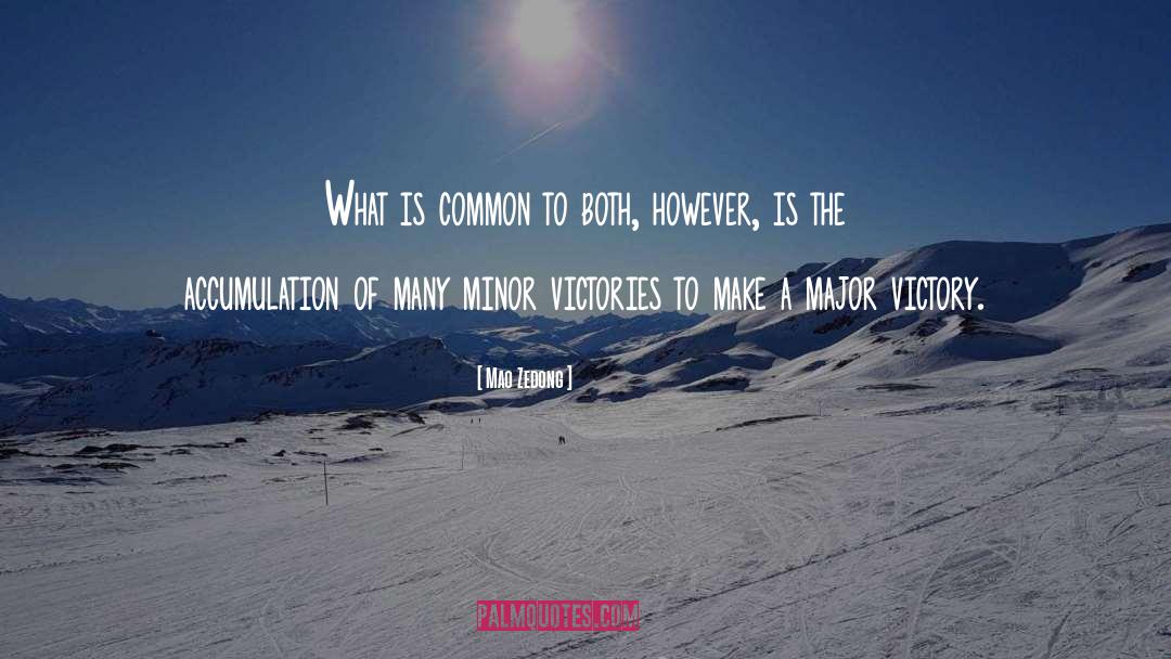 Mao Zedong Quotes: What is common to both,