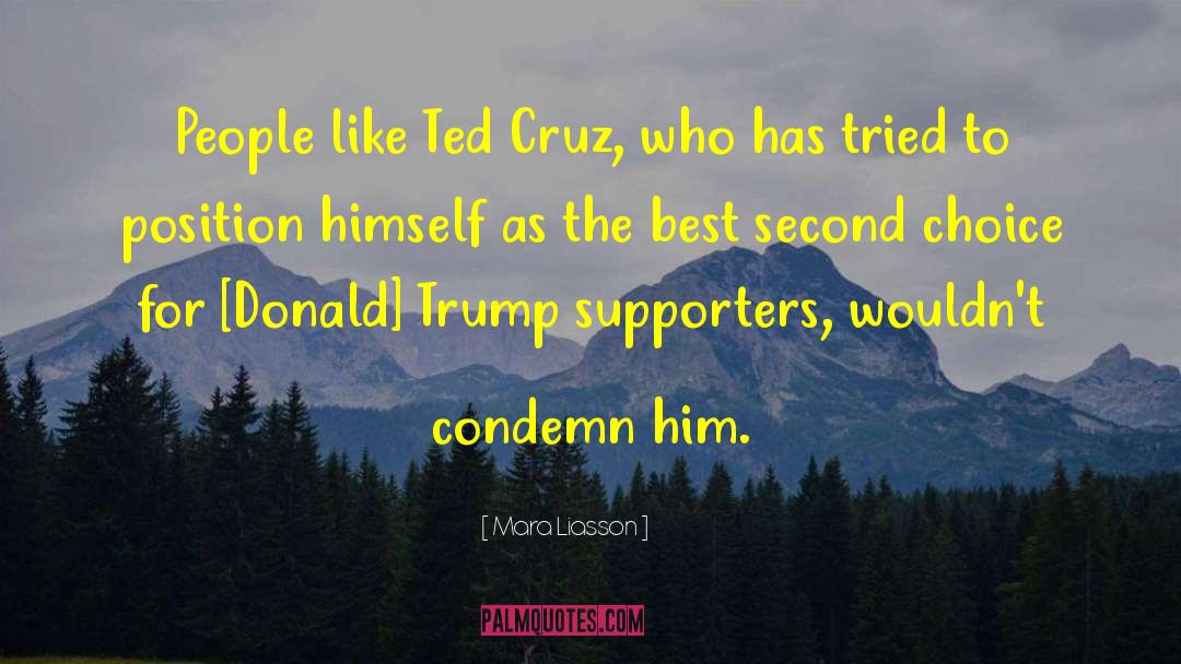 Mara Liasson Quotes: People like Ted Cruz, who