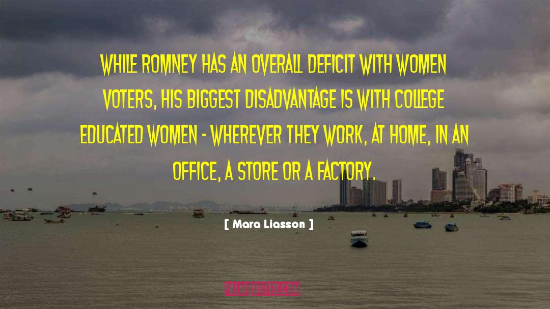 Mara Liasson Quotes: While Romney has an overall