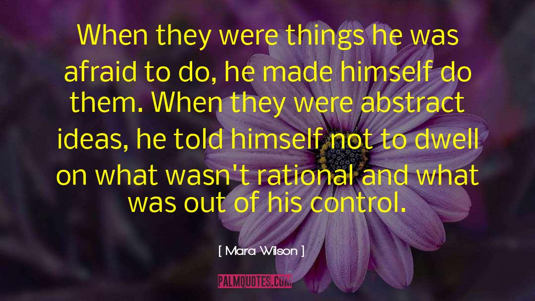 Mara Wilson Quotes: When they were things he