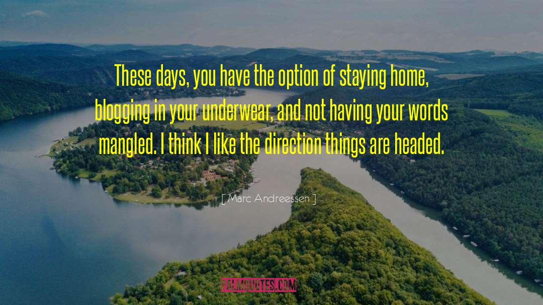 Marc Andreessen Quotes: These days, you have the