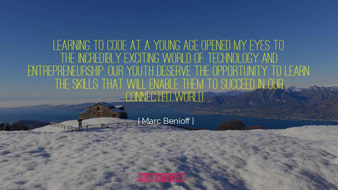 Marc Benioff Quotes: Learning to code at a