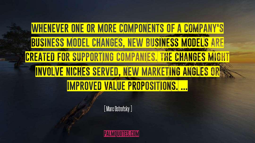 Marc Ostrofsky Quotes: Whenever one or more components