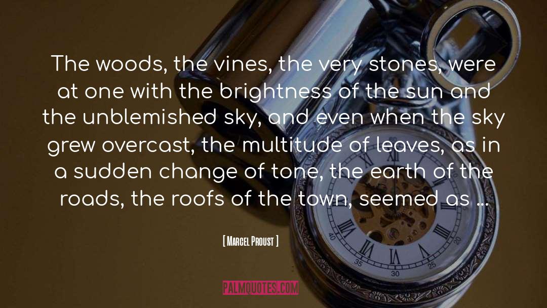 Marcel Proust Quotes: The woods, the vines, the