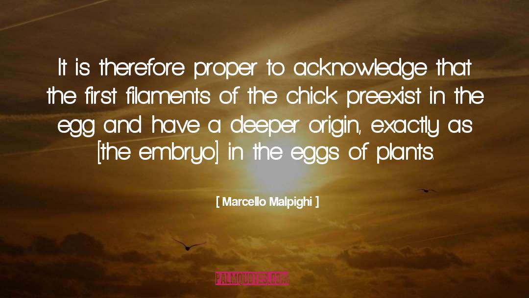 Marcello Malpighi Quotes: It is therefore proper to