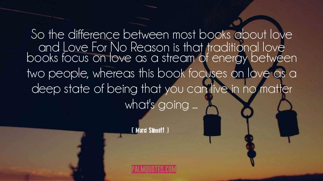 Marci Shimoff Quotes: So the difference between most