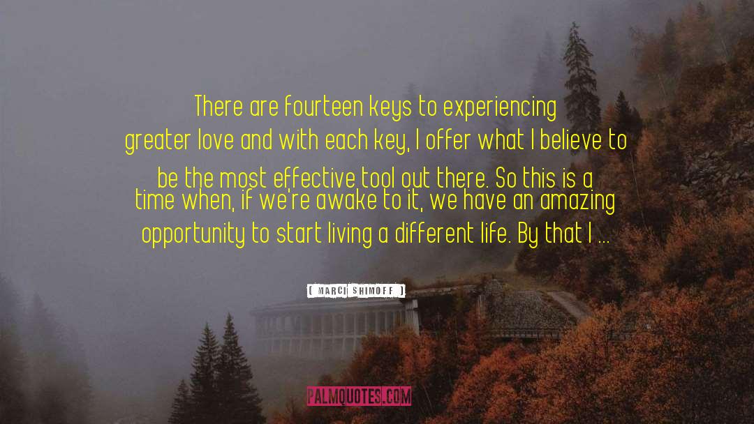 Marci Shimoff Quotes: There are fourteen keys to
