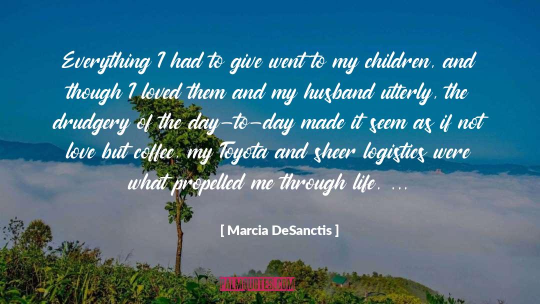 Marcia DeSanctis Quotes: Everything I had to give