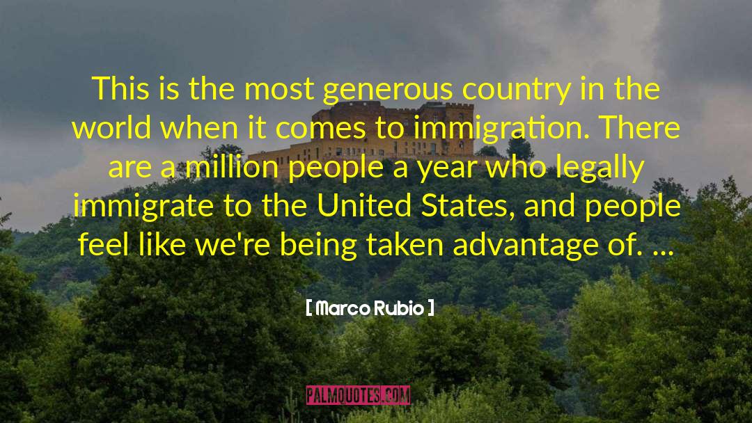 Marco Rubio Quotes: This is the most generous
