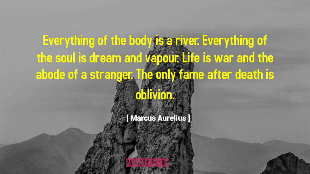 Marcus Aurelius Quotes: Everything of the body is