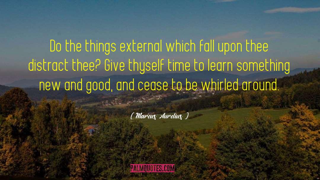 Marcus Aurelius Quotes: Do the things external which