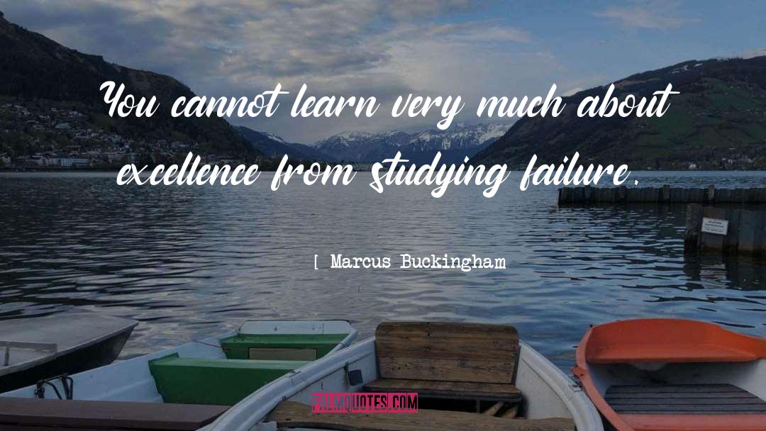 Marcus Buckingham Quotes: You cannot learn very much