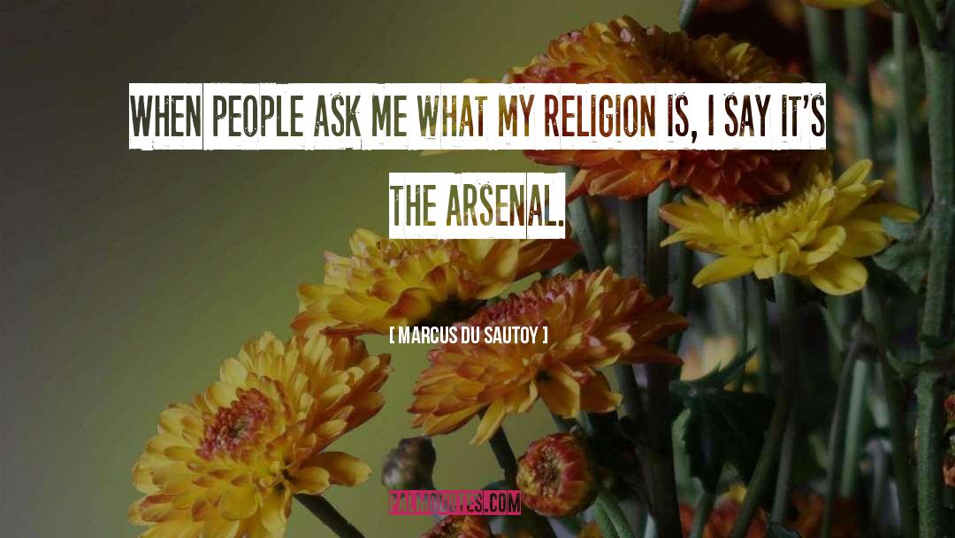 Marcus Du Sautoy Quotes: When people ask me what