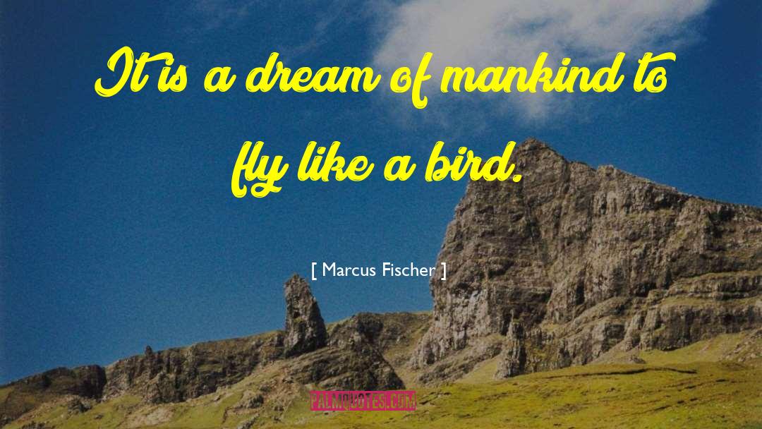 Marcus Fischer Quotes: It is a dream of