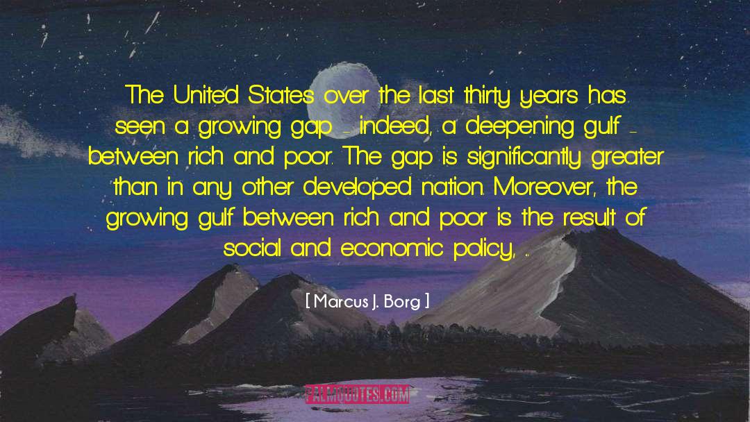 Marcus J. Borg Quotes: The United States over the