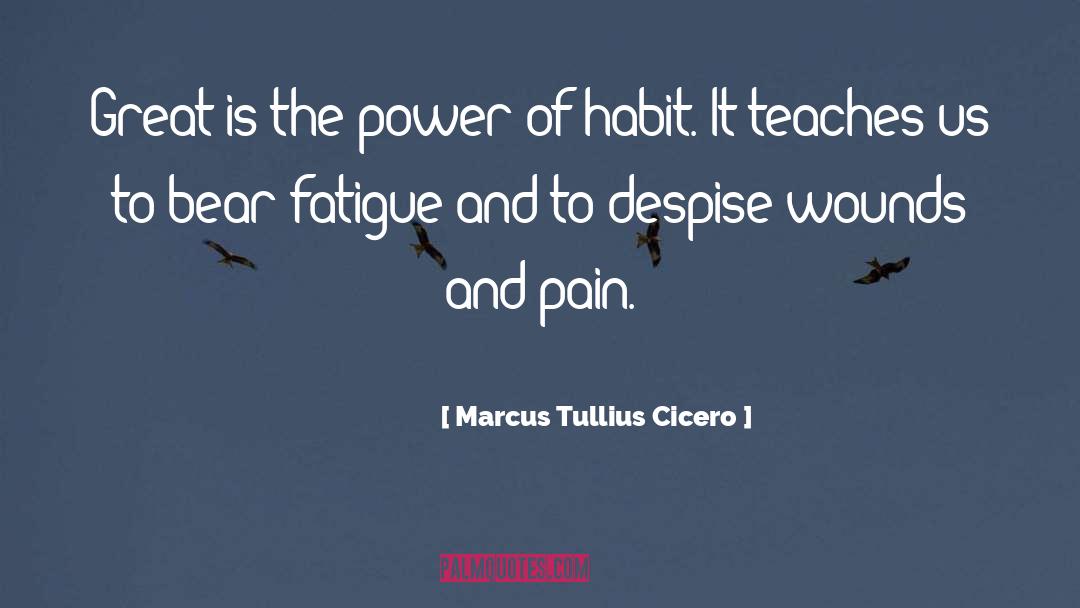 Marcus Tullius Cicero Quotes: Great is the power of