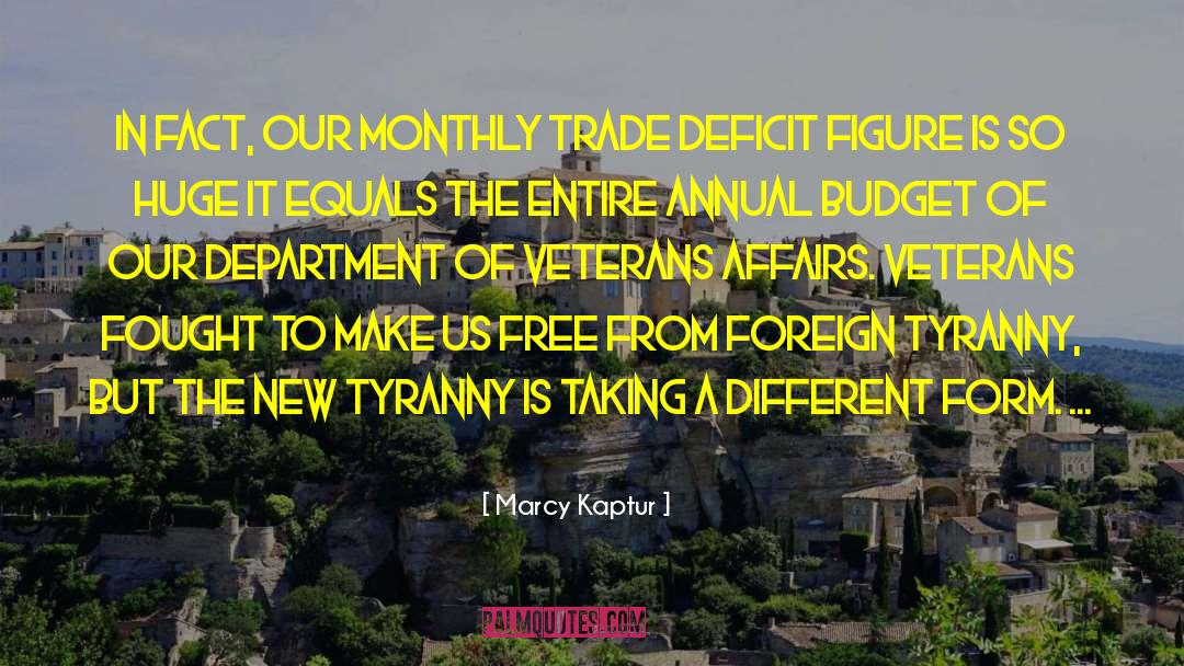 Marcy Kaptur Quotes: In fact, our monthly trade