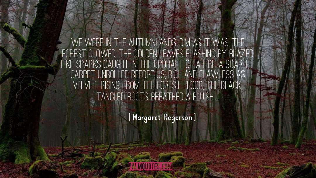 Margaret Rogerson Quotes: We were in the autumnlands.