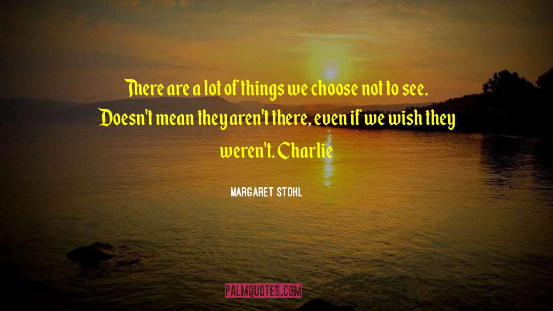 Margaret Stohl Quotes: There are a lot of