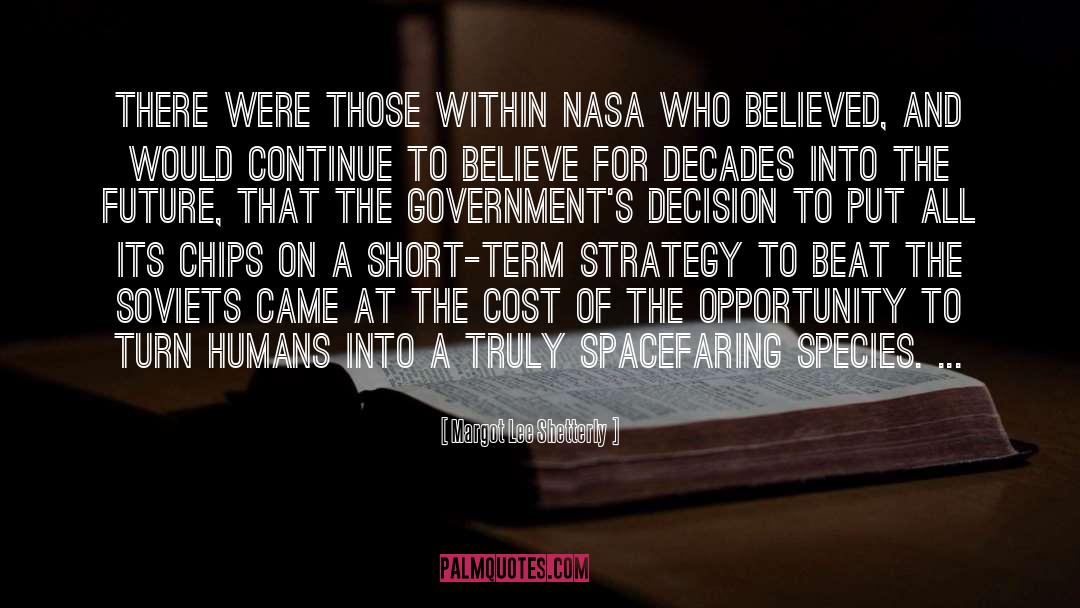Margot Lee Shetterly Quotes: There were those within NASA
