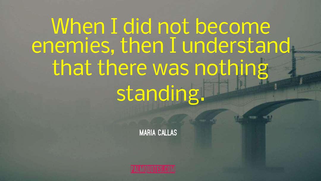 Maria Callas Quotes: When I did not become