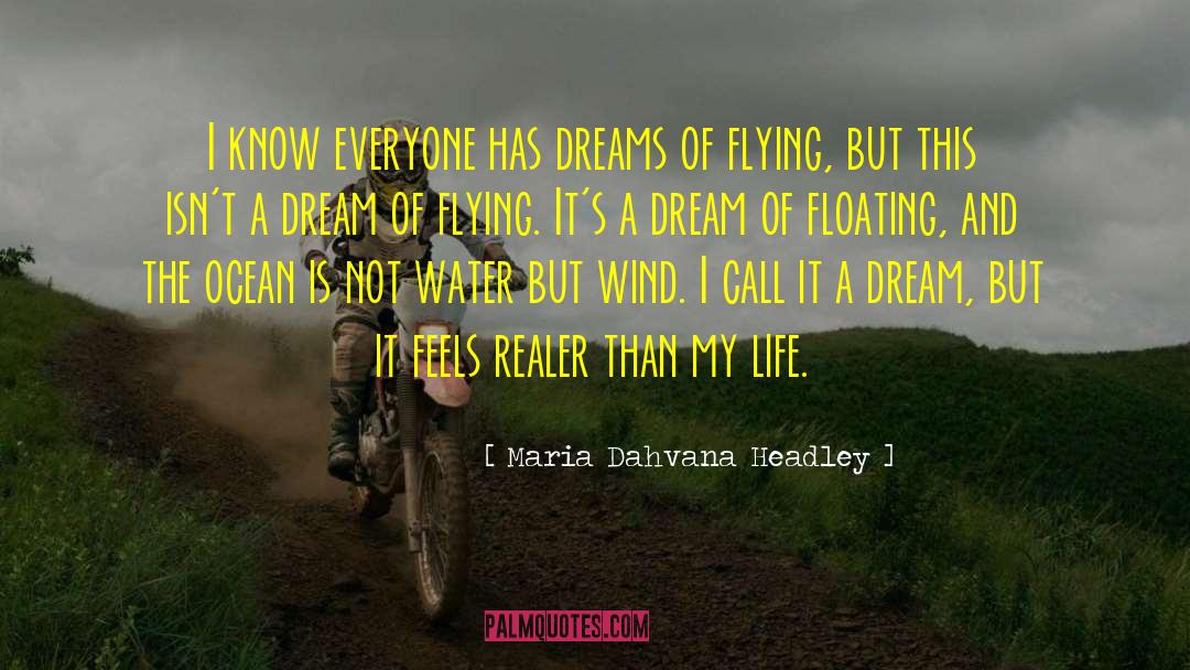 Maria Dahvana Headley Quotes: I know everyone has dreams