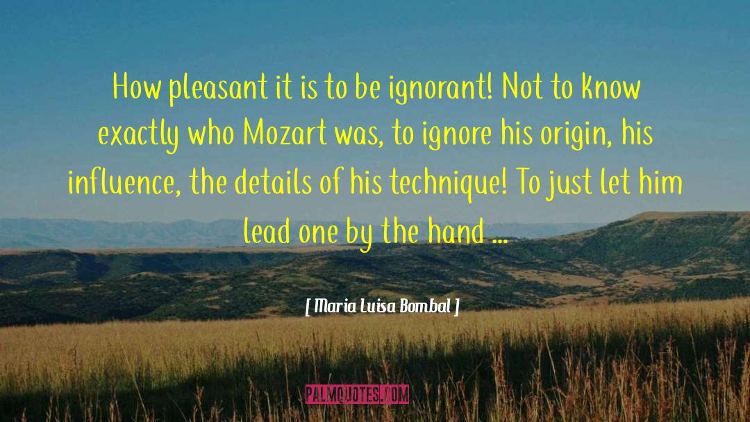 Maria Luisa Bombal Quotes: How pleasant it is to