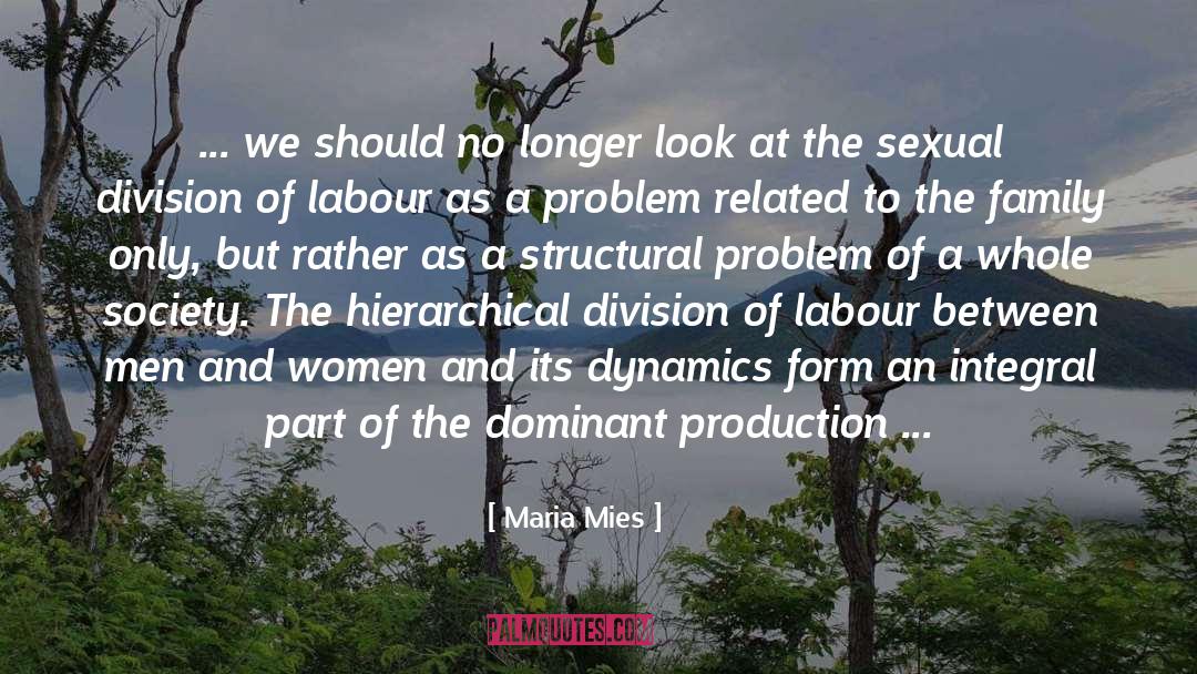 Maria Mies Quotes: ... we should no longer