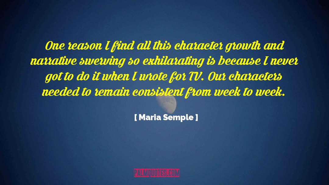 Maria Semple Quotes: One reason I find all