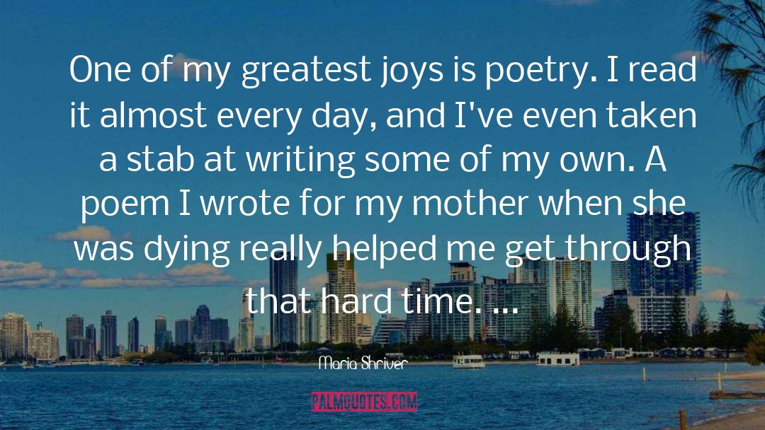 Maria Shriver Quotes: One of my greatest joys
