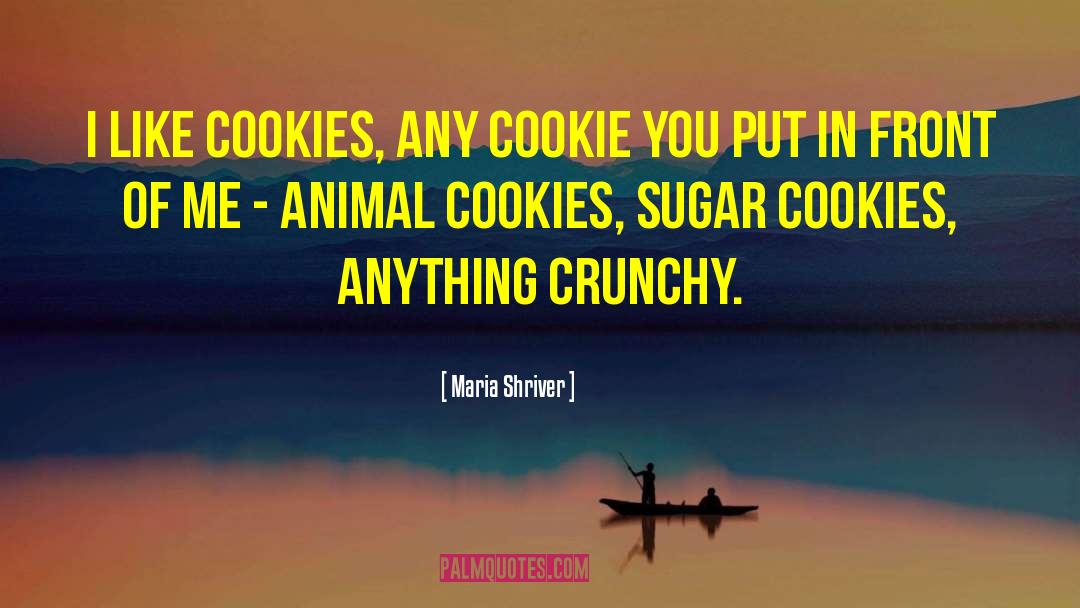 Maria Shriver Quotes: I like cookies, any cookie