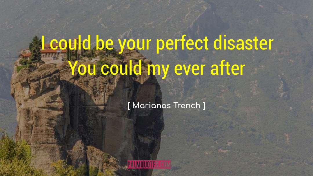 Marianas Trench Quotes: I could be your perfect