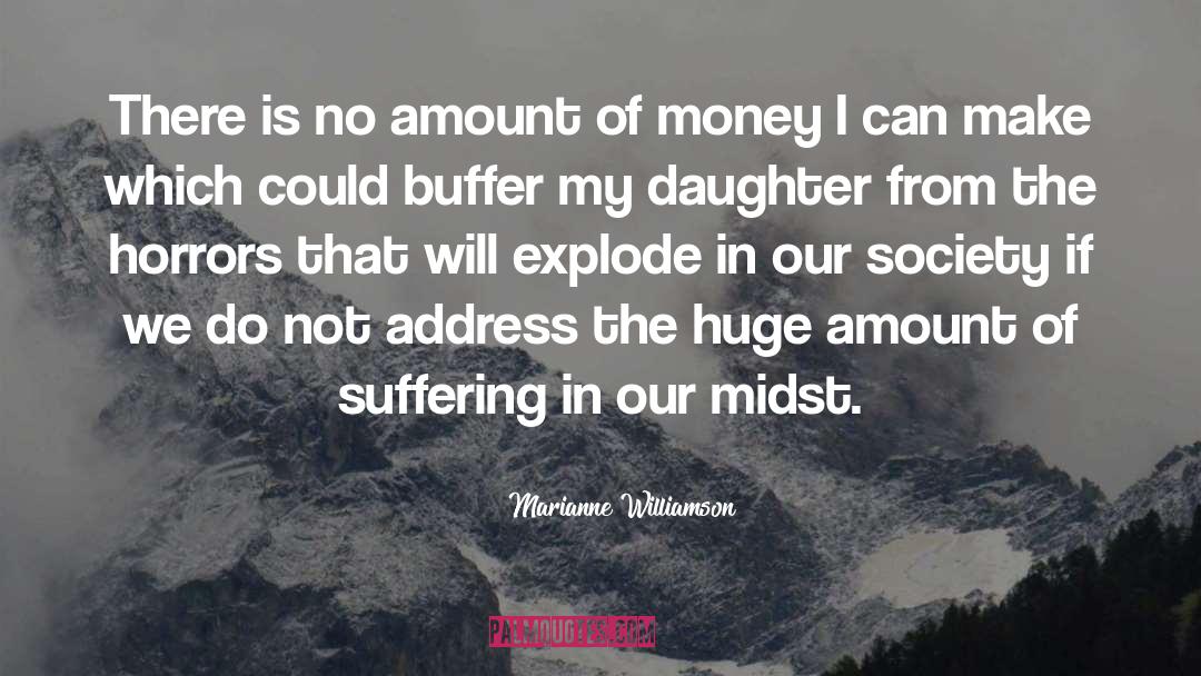 Marianne Williamson Quotes: There is no amount of
