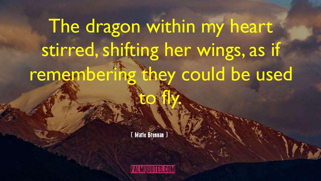 Marie Brennan Quotes: The dragon within my heart