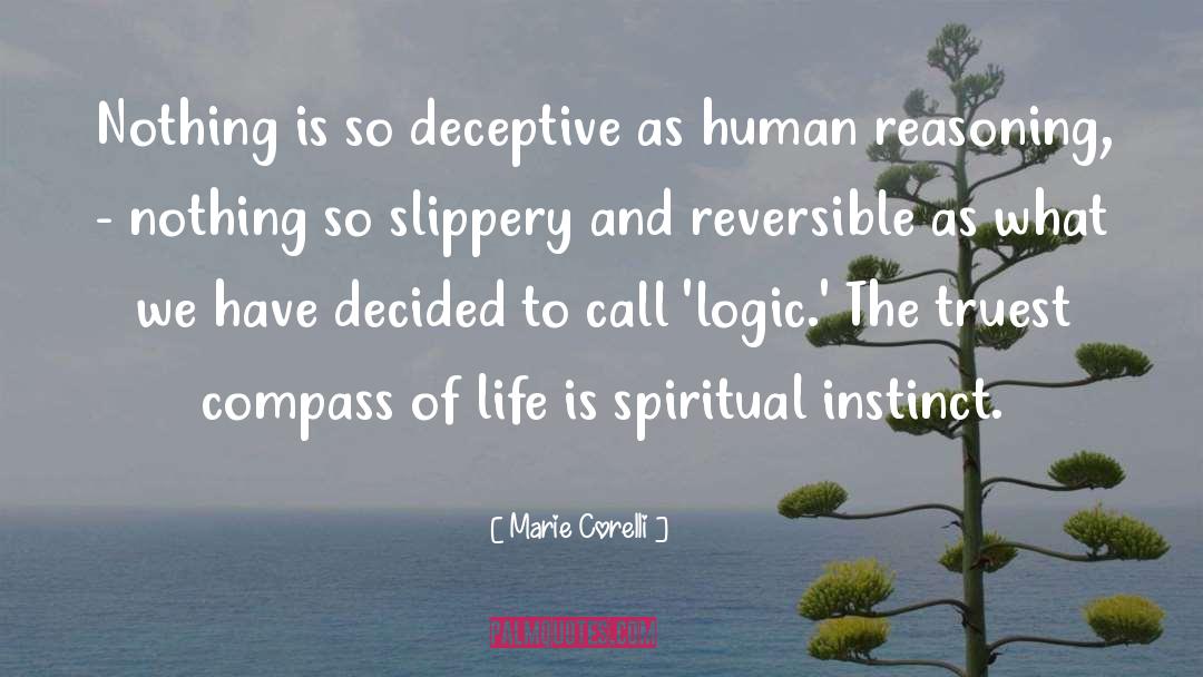 Marie Corelli Quotes: Nothing is so deceptive as